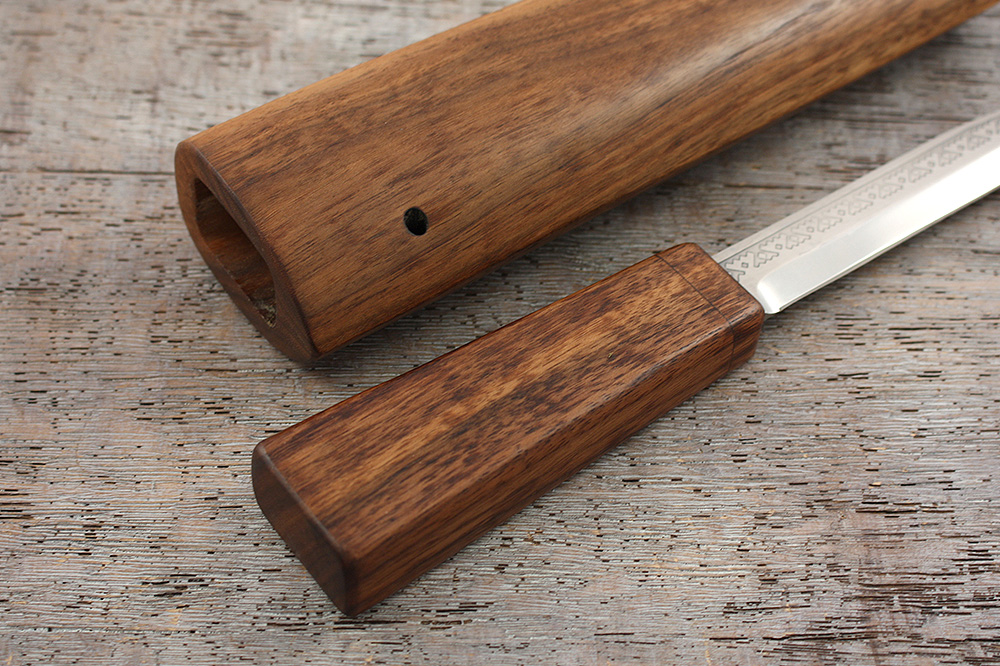 Нож "Ягель" (орех)