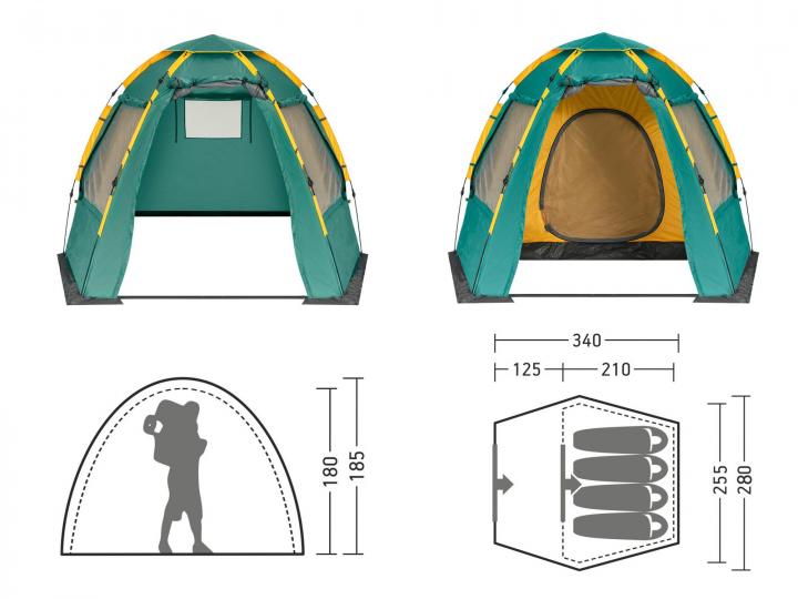 Палатка НТ  "Хоут", автомат