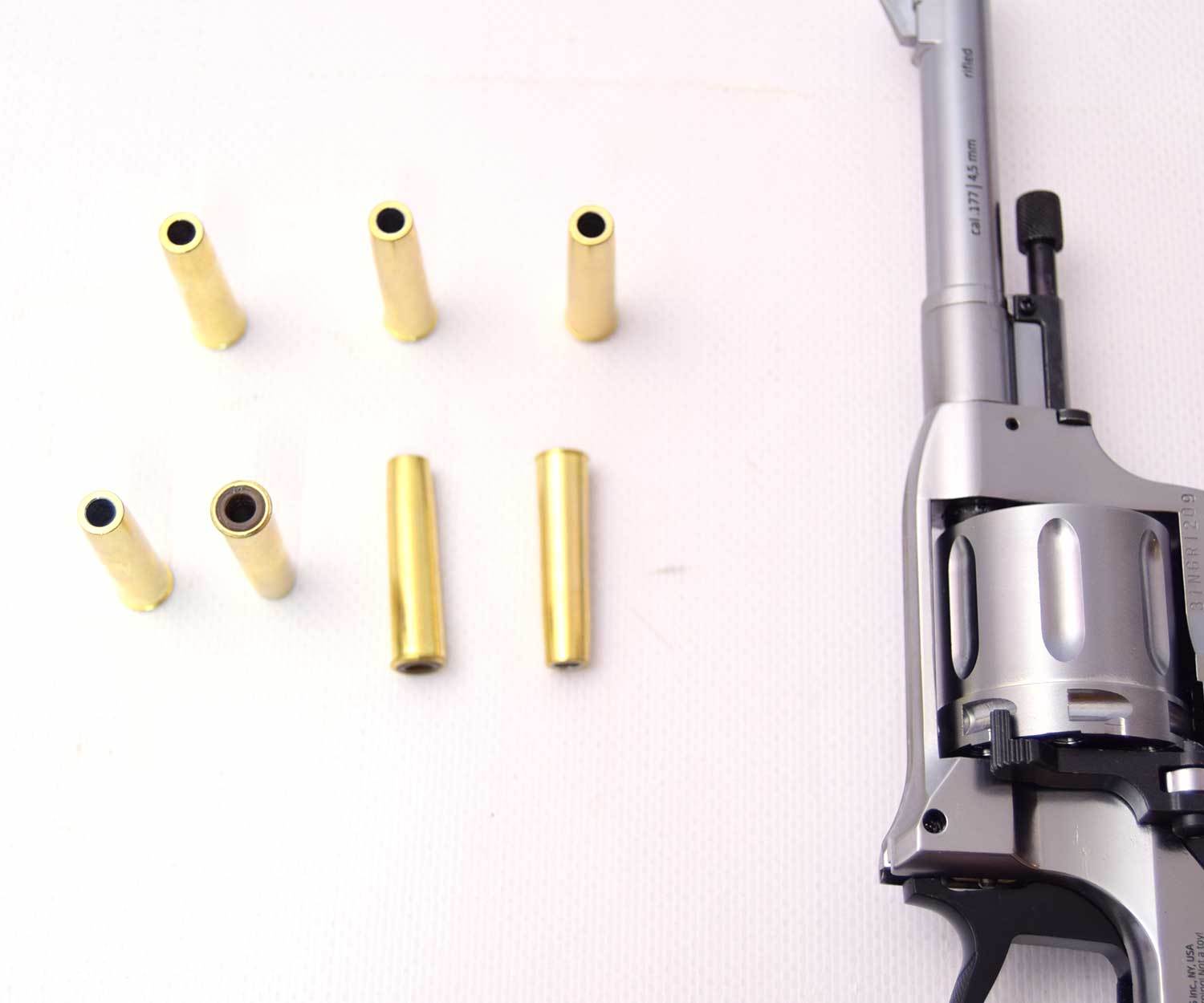 Револьвер пневматический NGT Silver, к.4,5мм