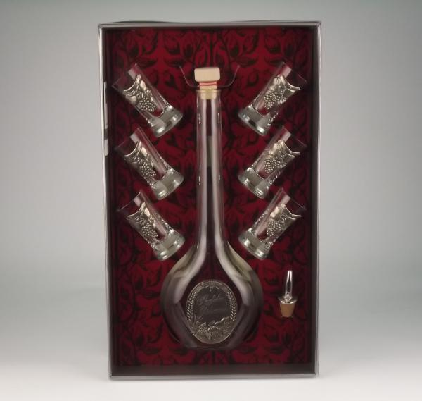 Набор д/водки 8 предметов "Hrzl.Gluckwunsch"